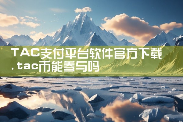 TAC支付平台软件官方下载