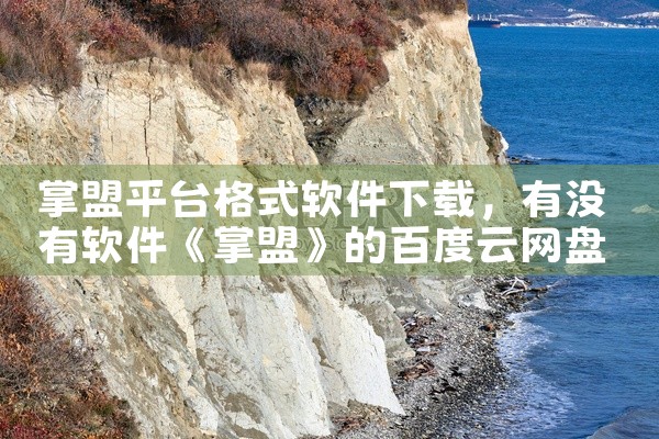 掌盟平台格式软件下载
